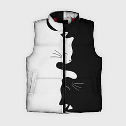 Женский жилет Коты инь янь