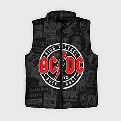 Женский жилет AC DC HIGH VOLTAGE, цвет: 3D-черный