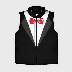 Женский жилет Смокинг, цвет: 3D-светло-серый