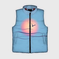 Женский жилет Солнечный шар