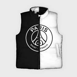 Женский жилет ФК ПСЖ PSG BLACK & WHITE, цвет: 3D-черный