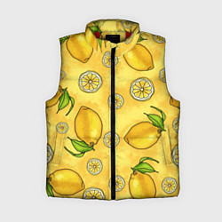 Женский жилет Лимончик, цвет: 3D-красный