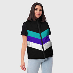 Женский жилет Классика Три Полоски, цвет: 3D-красный — фото 2