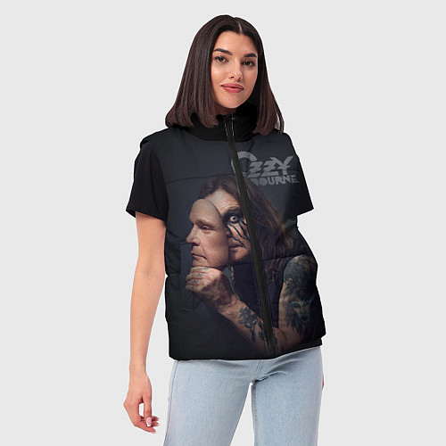 Женский жилет Ozzy Osbourne / 3D-Черный – фото 3