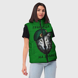 Женский жилет Пограничник, цвет: 3D-черный — фото 2