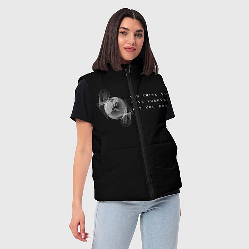 Женский жилет Вечность / 3D-Красный – фото 3