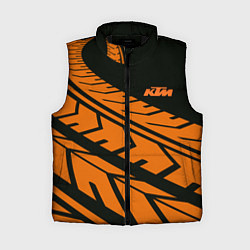 Женский жилет ORANGE KTM КТМ Z, цвет: 3D-черный