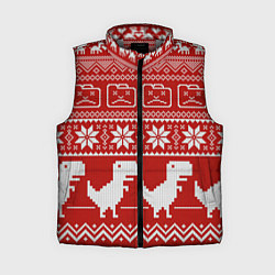 Женский жилет Новогодний гугл