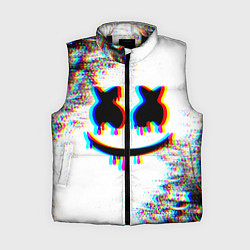 Женский жилет MARSHMELLOW GLITCH, цвет: 3D-черный