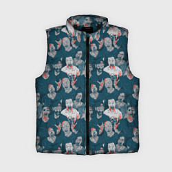 Женский жилет Живые Мертвецы, цвет: 3D-черный