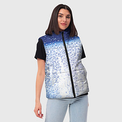 Женский жилет После дождя, цвет: 3D-красный — фото 2