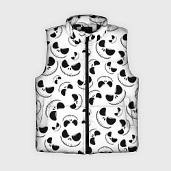 Женский жилет Джек Скеллингтон паттерн лицо