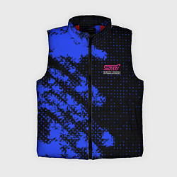 Женский жилет SUBARU STI СУБАРИСТ, цвет: 3D-красный