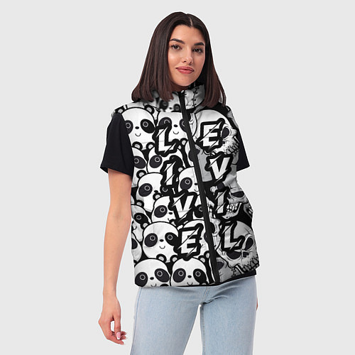 Женский жилет LivEvil / 3D-Красный – фото 3