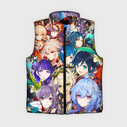 Женский жилет Genshin Impact - персонажи, цвет: 3D-светло-серый