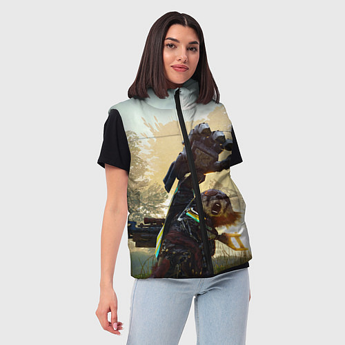 Женский жилет Biomutant Биомутант рука / 3D-Черный – фото 3