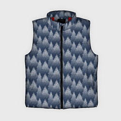 Женский жилет Еловый Лес, цвет: 3D-красный