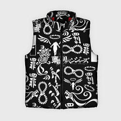 Женский жилет ТОКИЙСКИЕ МСТИТЕЛИ ЛОГОБОМБИНГ TOKYO REVENGERS LOG, цвет: 3D-красный