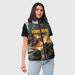 Женский жилет Far Cry 6 gameplay art, цвет: 3D-светло-серый — фото 2