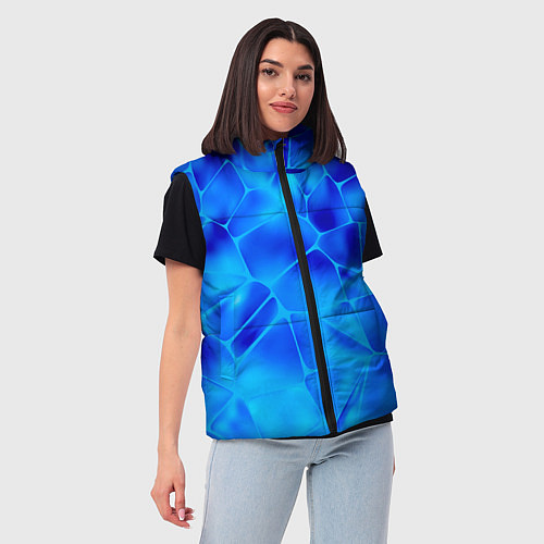 Женский жилет Ice Under Water / 3D-Черный – фото 3