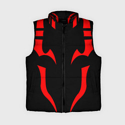 Женский жилет ТАТУ ИТАДОРИ СУКУНА TATTOO SUKUNA, ITADORI, цвет: 3D-черный