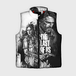 Женский жилет THE LAST OF US ЧЁРНО БЕЛЫЙ, цвет: 3D-красный