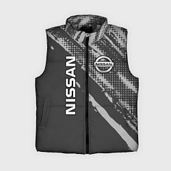 Женский жилет Nissan Car Ниссан, цвет: 3D-светло-серый