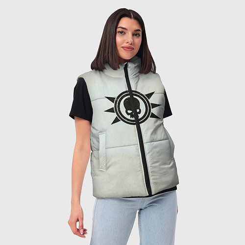 Женский жилет Гвардия Смерти до Ереси цвет легиона / 3D-Красный – фото 3