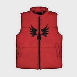 Женский жилет Кровавые ангелы цвет легиона 9, цвет: 3D-черный