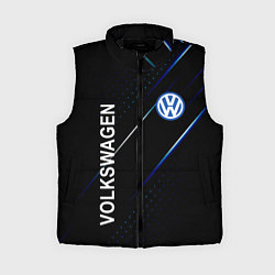 Женский жилет Volkswagen, sport style, цвет: 3D-черный