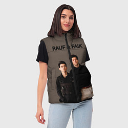 Женский жилет Rauf & Faik Рауф и Фаик, цвет: 3D-черный — фото 2