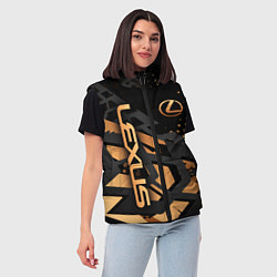 Женский жилет Lexus Лексус, цвет: 3D-черный — фото 2