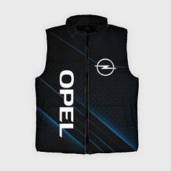 Женский жилет Опель, Opel, цвет: 3D-черный