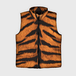 Женский жилет ТИГРИНАЯ ШКУРА, цвет: 3D-черный