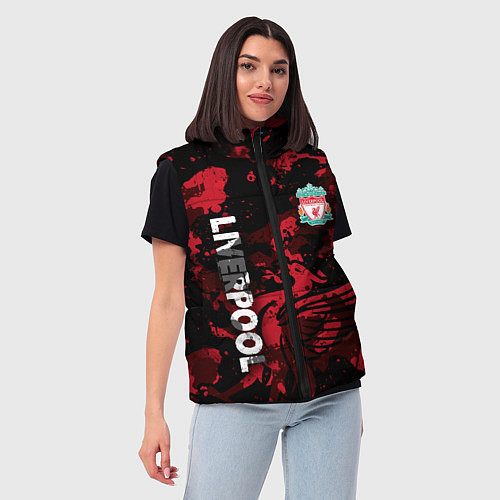 Женский жилет Ливерпуль, Liverpool / 3D-Светло-серый – фото 3