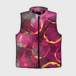 Женский жилет Малиновое вино