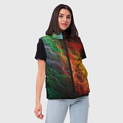 Женский жилет Цветной разряд, цвет: 3D-черный — фото 2