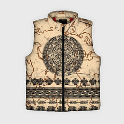 Женский жилет AztecsАцтеки, цвет: 3D-красный