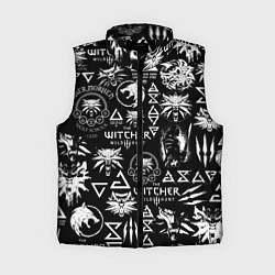 Женский жилет ВЕДЬМАК ЛОЛГОБОМБИНГ THE WITCHER, цвет: 3D-черный