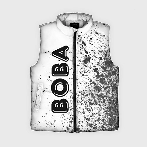 Женский жилет Вова - Краска / 3D-Светло-серый – фото 1