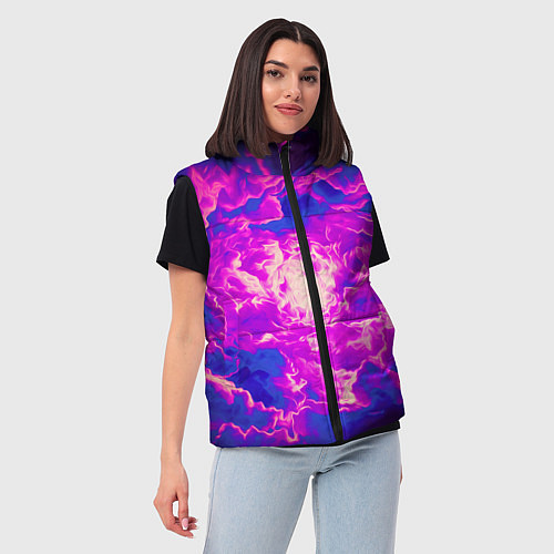 Женский жилет ВЕЧНЫЙ РАЙ / 3D-Красный – фото 3