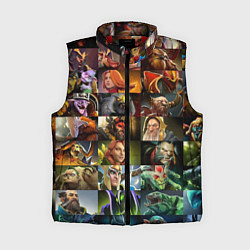 Женский жилет HEROES DOTA 2 ПЕРСОНАЖИ ДОТА 2