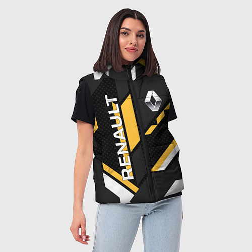 Женский жилет RENAULT GEOMETRY SPORT / 3D-Светло-серый – фото 3
