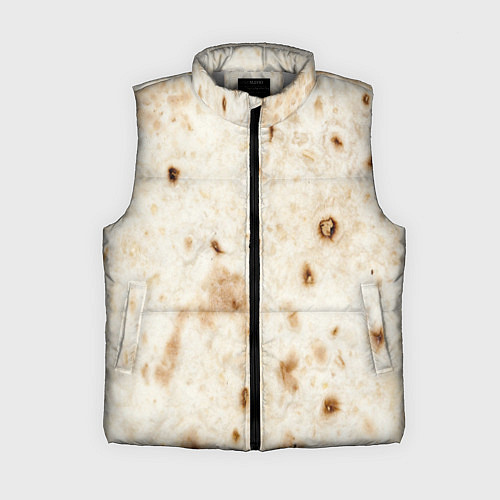 Женский жилет Лаваш - тексутра / 3D-Светло-серый – фото 1