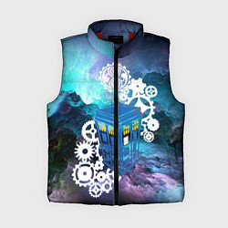 Женский жилет Доктор Кто Машина Таргис, цвет: 3D-красный