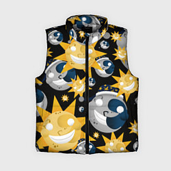 Женский жилет Солнце и Луна из FNAF Security Breach Паттерн
