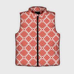 Женский жилет Славянская Обережная Вышивка Плодородие