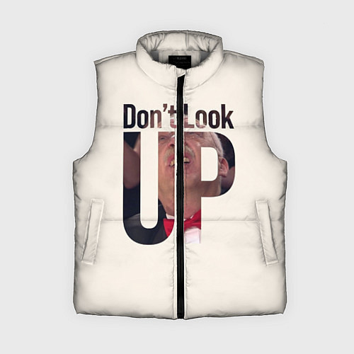 Женский жилет Dont look upНе смотри на вверх / 3D-Светло-серый – фото 1
