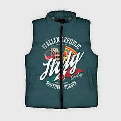 Женский жилет Italy Италия, цвет: 3D-светло-серый