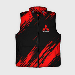 Женский жилет Mitsubishi Texture Red